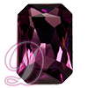 Swarovski Rectangular Brooch Stone